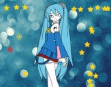 Hatsune Miku vocaloid