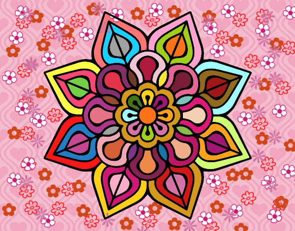 Dibujo de Mandala 33 para Colorear - Dibujos.net