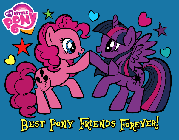 Mejores Pony Amigas para siempre