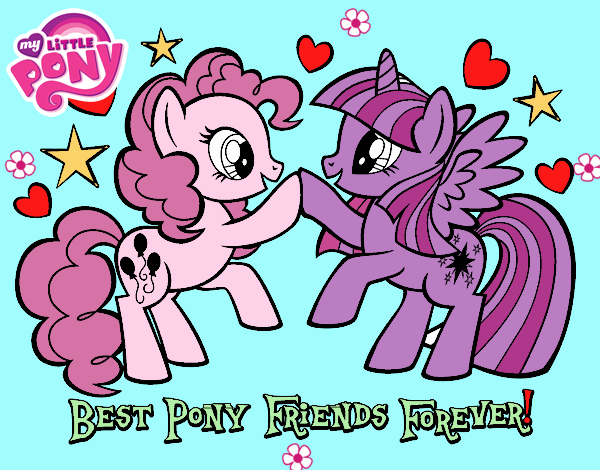 mejores amigas ponys