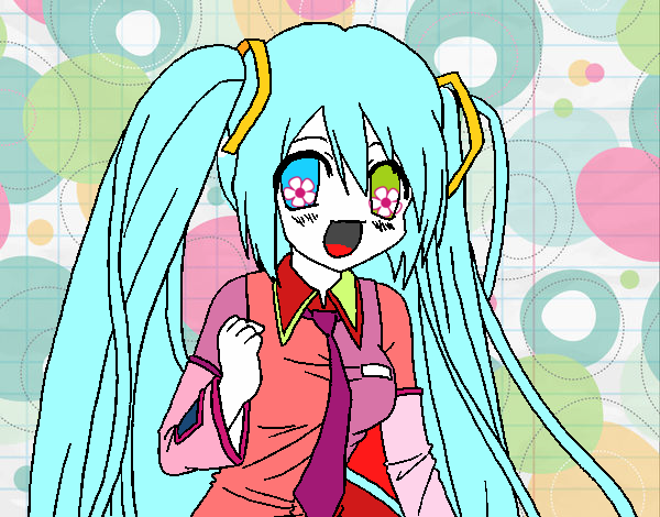 Miku Hatsune vocaloid