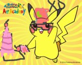 Pikachu saludando