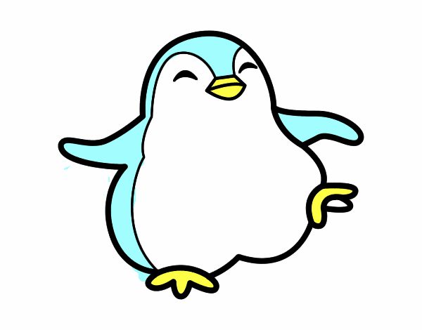 Pingüino bailando