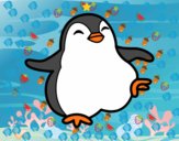 Pingüino bailando