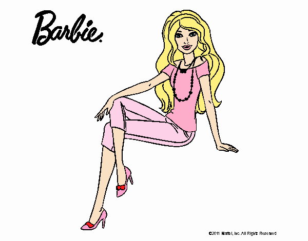 Barbie look modelista