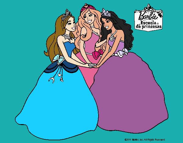 Barbie y sus amigas princesas