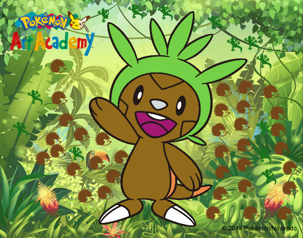 Chespin saludando