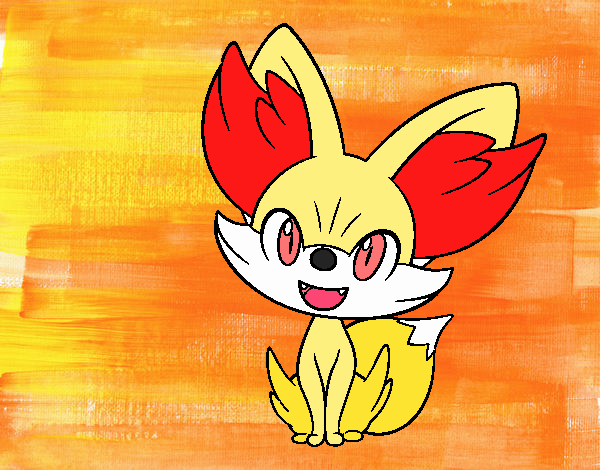 Dibujo de Fennekin pintado por en Dibujos.net el día 21-01-21 a las 15: ...