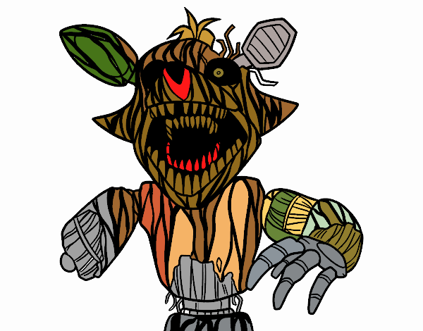 Foxy terrorífico de Five Nights at Freddy's