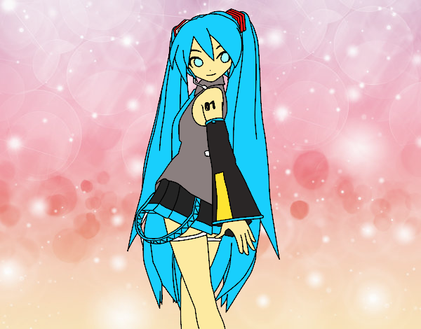 Hatsune Miku vocaloid