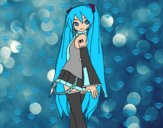 Hatsune Miku vocaloid