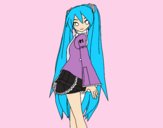 Hatsune Miku vocaloid