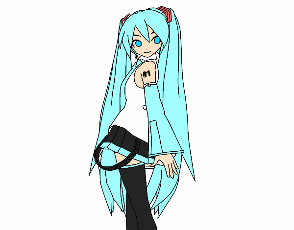 Hatsune Miku vocaloid