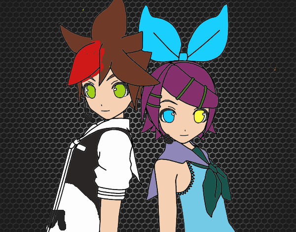 Len y Rin Kagamine Vocaloid