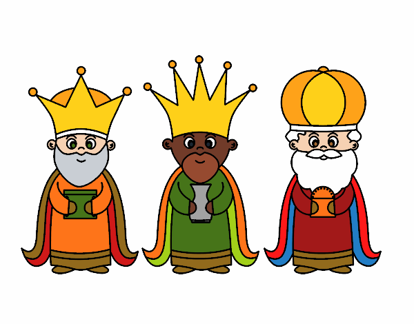 Dibujo de Los 3 Reyes Magos pintado por en  el día 19-01-21 a las  01:46:46. Imprime, pinta o colorea tus propios dibujos!