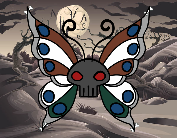 mariposa de la muerte 