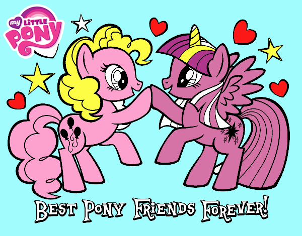 Mejores Pony Amigas para siempre