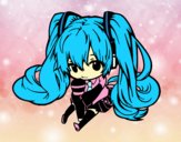 Miku Chibi vocaloid