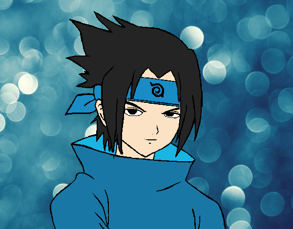 Sasuke enfadado