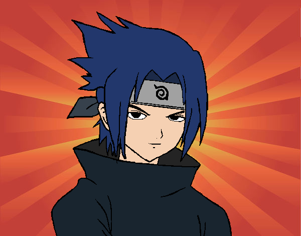 Sasuke enfadado