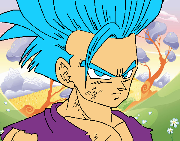 GOHAN SSJ BLUE