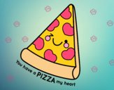 You have a pizza my heart