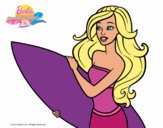 Barbie va a surfear