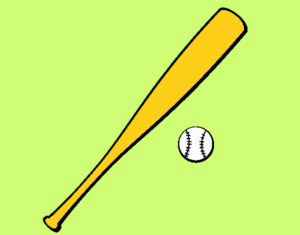 Bate y bola de béisbol