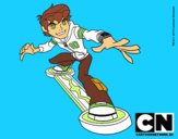 Ben 10 skateboard