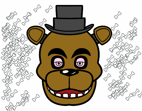 Cara de Freddy de Five Nights at Freddy's