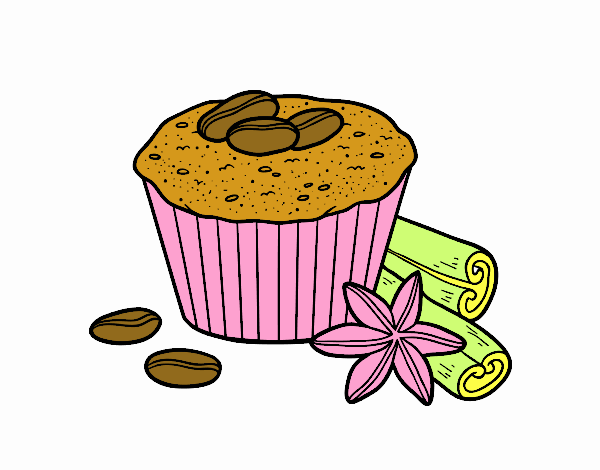 Cupcake de café