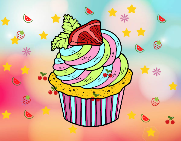 Cupcake de limón