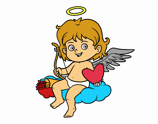 Cupido en una nube