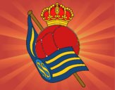 Escudo de la Real Sociedad de Fútbol