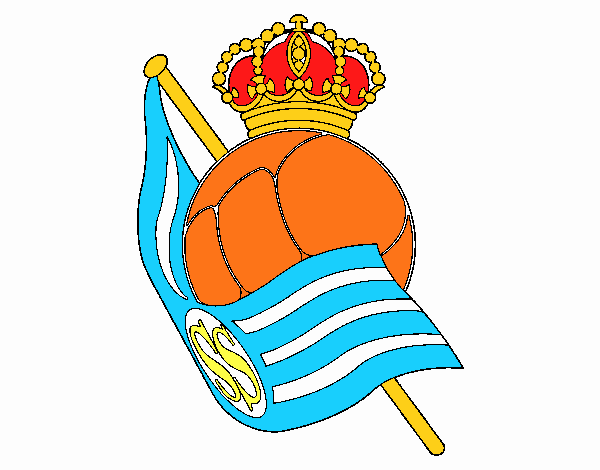 Escudo de la Real Sociedad de Fútbol