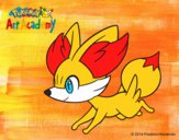 Fennekin corriendo