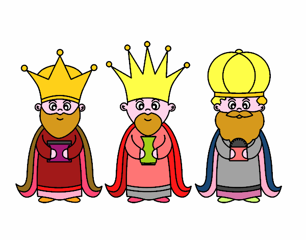 Dibujo de Los 3 Reyes Magos pintado por en  el día 29-01-21 a  las 00:10:52. Imprime, pinta o colorea tus propios dibujos!
