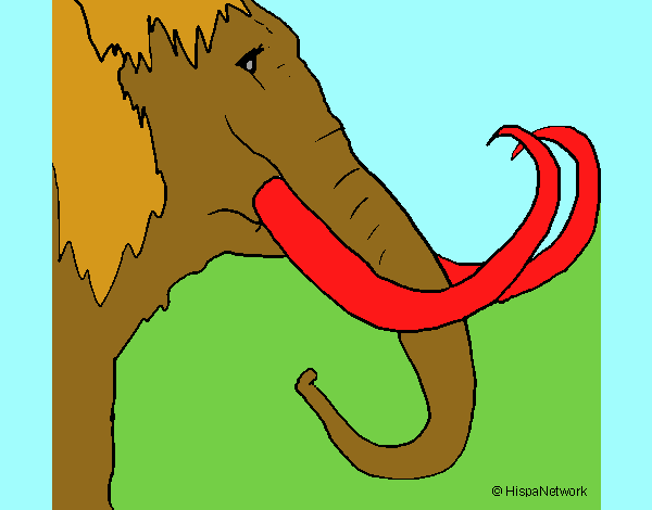 el mamut se peleaba con dientes de sables