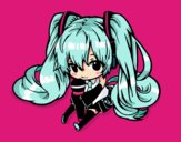 Miku Chibi vocaloid