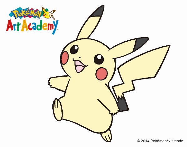 Pikachu en Pokémon Art Academy