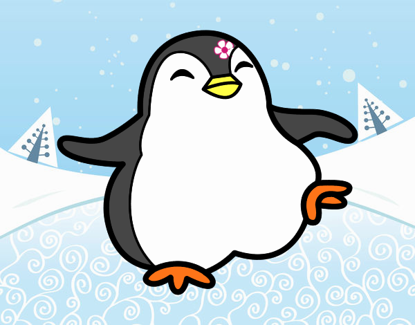 Pingüino bailando