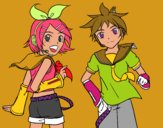 Rin y Len Kagamine Vocaloid