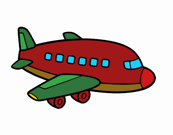 Un avión de pasajeros