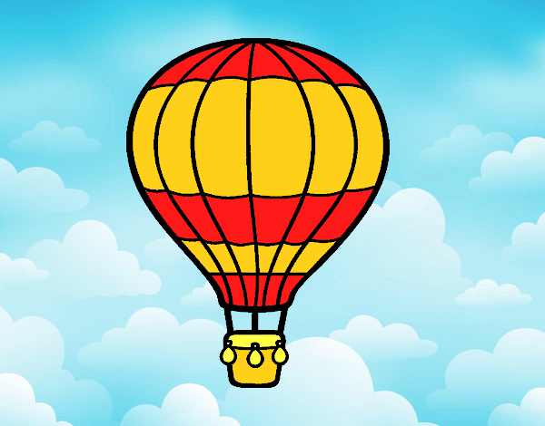 Un globo aerostático