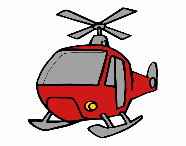  Dibujo de Un Helicóptero pintado por en Dibujos.net el día