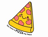 You have a pizza my heart