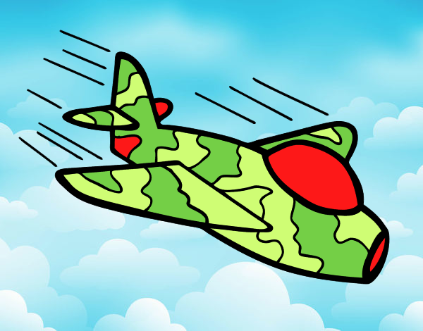 Avión de camuflaje