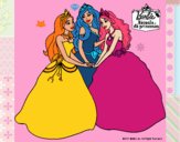 Barbie y sus amigas princesas