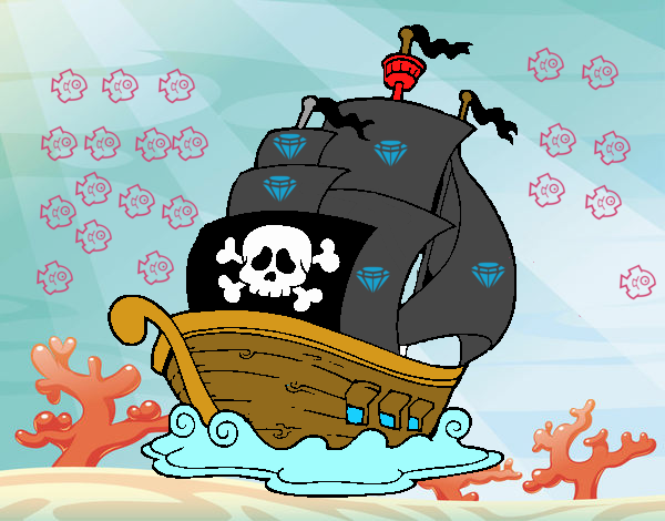 Barco de piratas