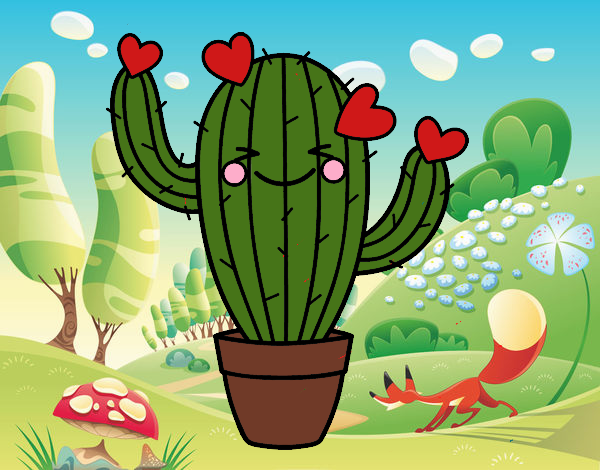 Cactus corazón